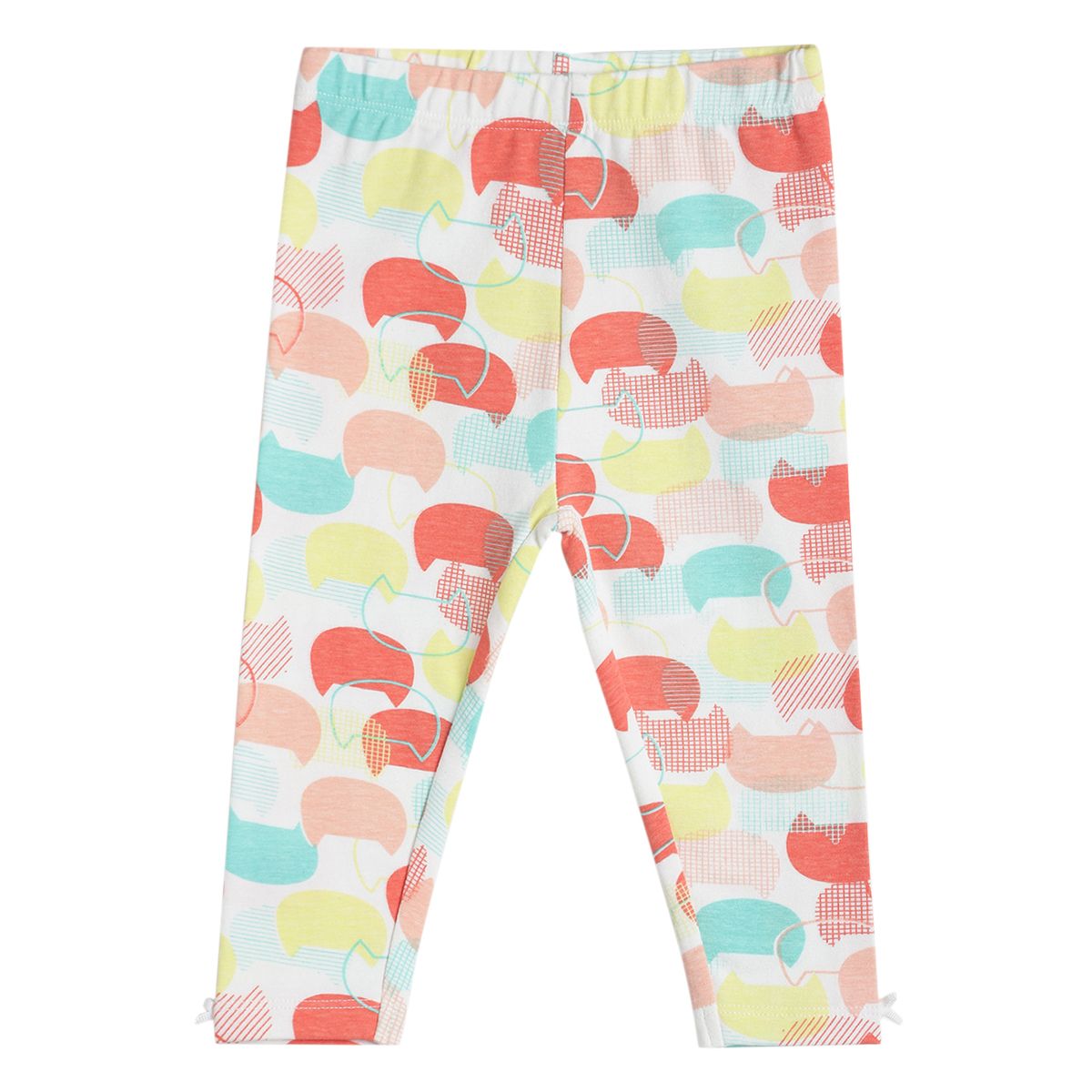 Pack of 3 legging - white & pink for 0-3 Months