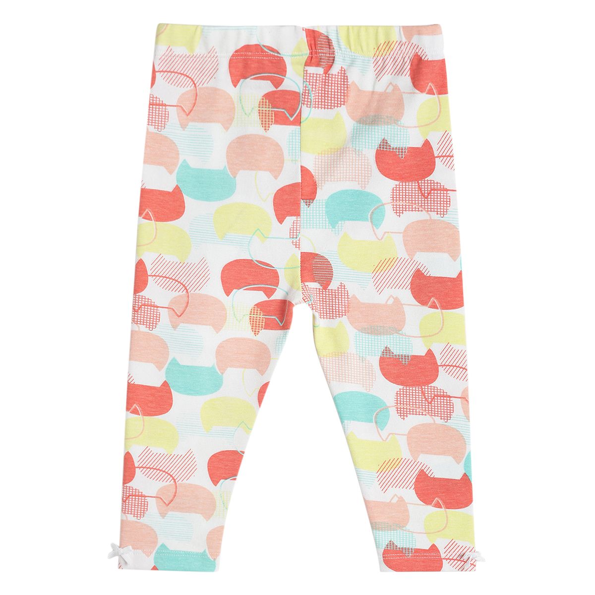 Pack of 3 legging - white & pink for 0-3 Months