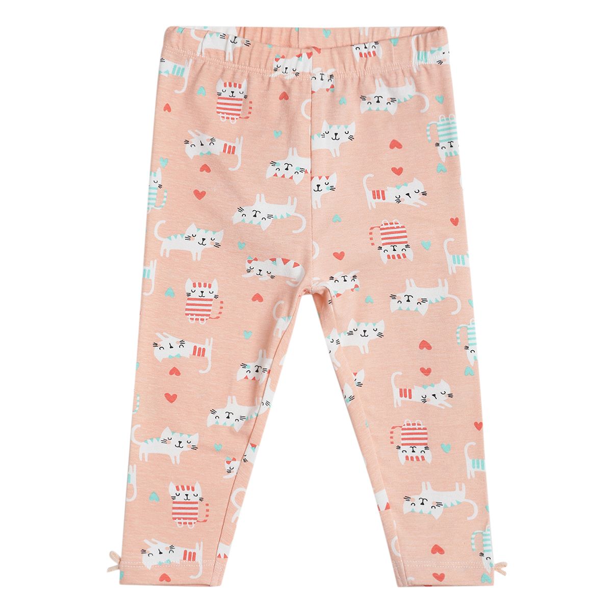 Pack of 3 legging - white & yellow for 0-3 Months