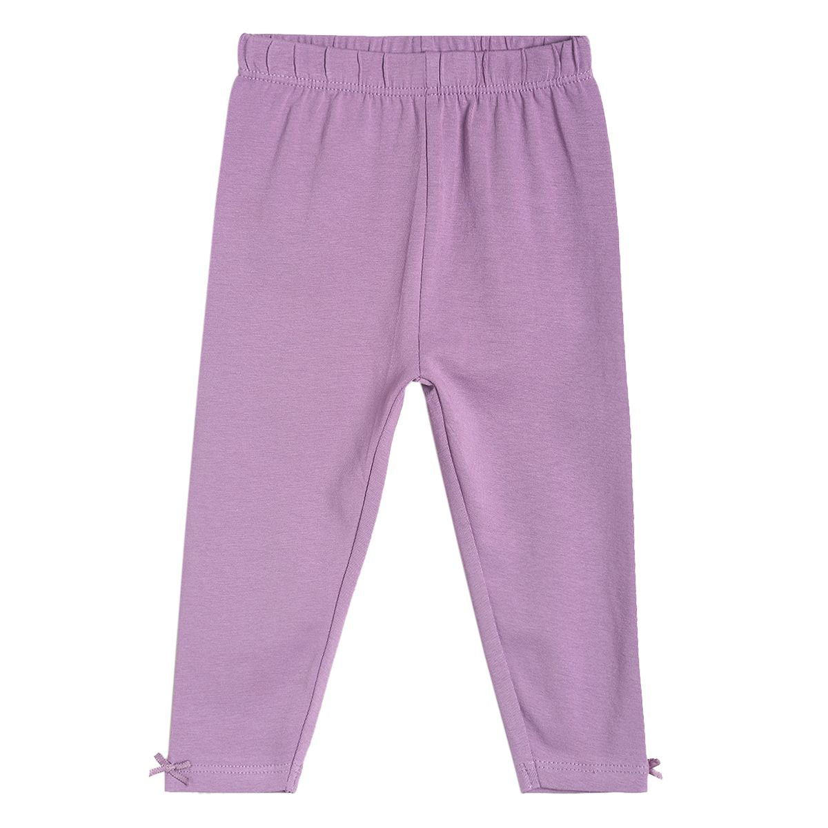 Pack of 3 legging - marshmallow and lavender for 0-3 Months