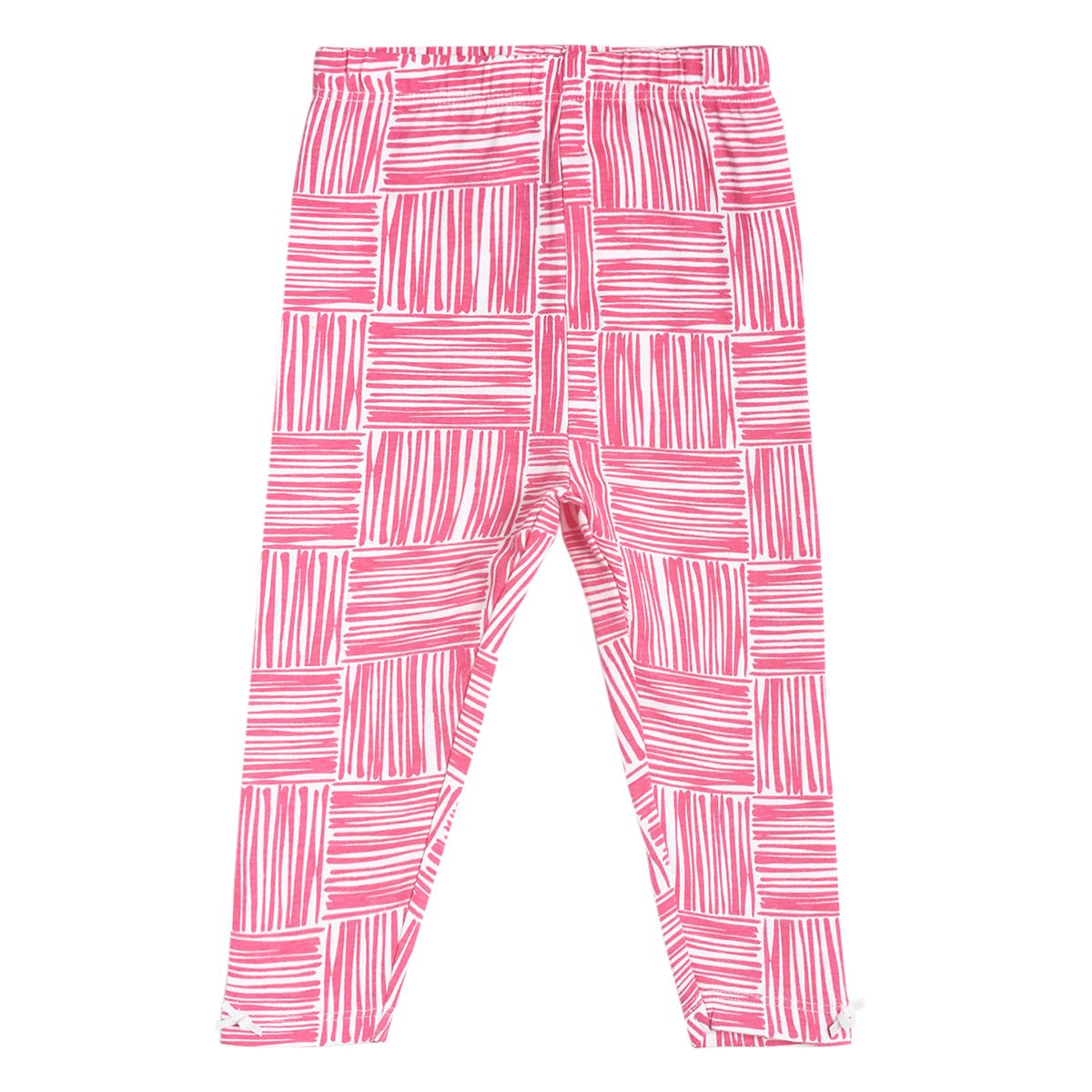 Pack of 3 legging - marshmallow and lavender for 0-3 Months