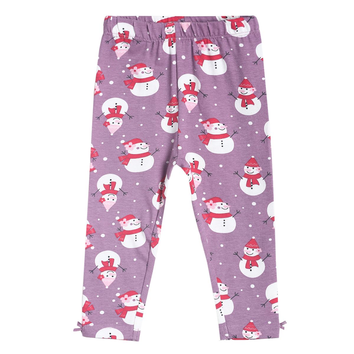Pack of 3 legging - purple for 0-3 Months