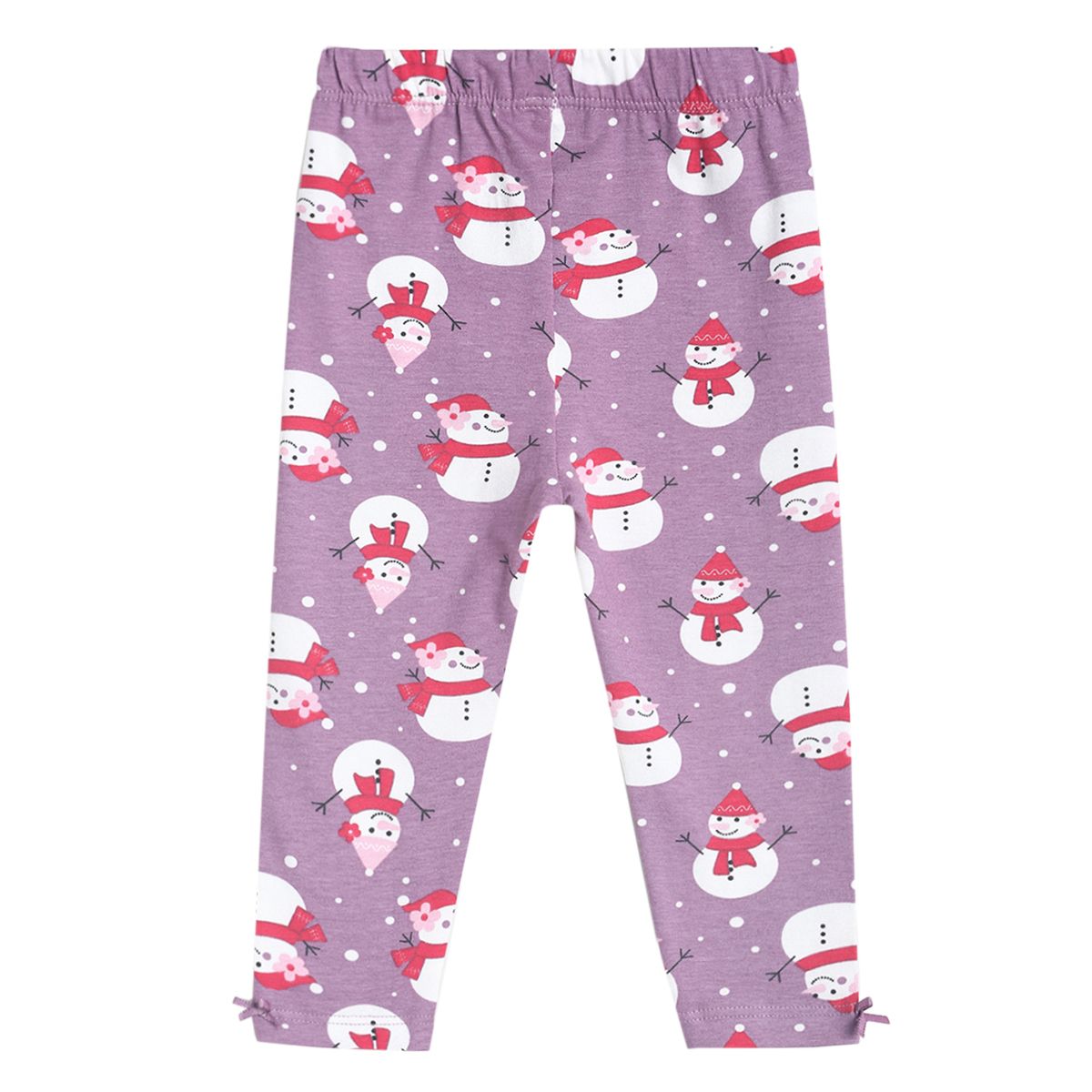 Pack of 3 legging - purple for 0-3 Months