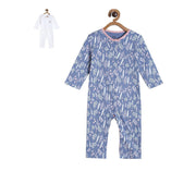 Pack of 2 romper - blue for New Born