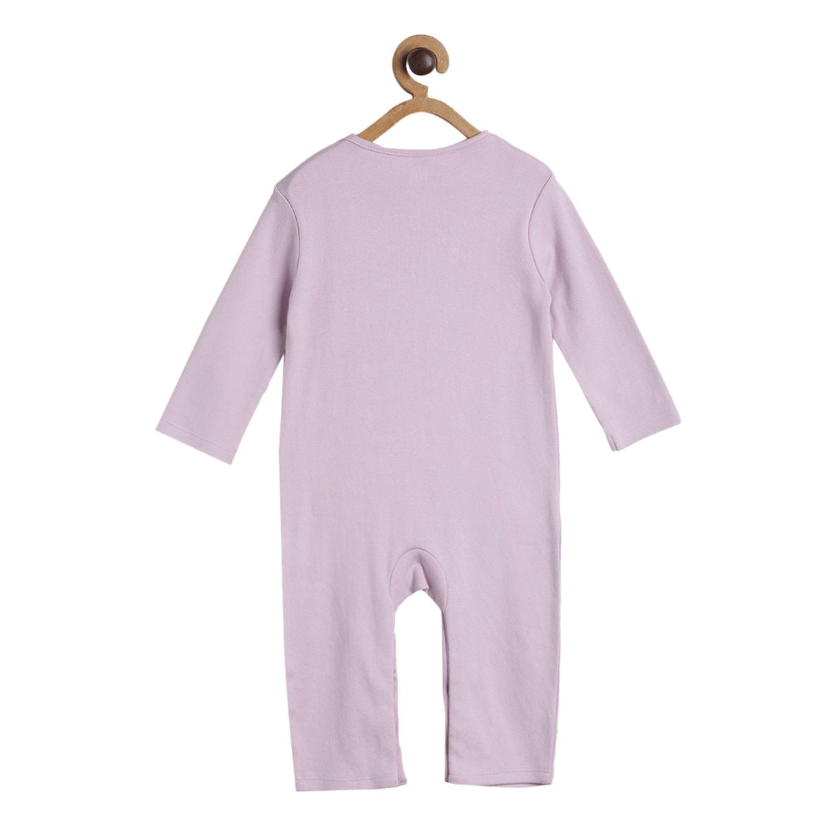 Pack of 2 romper - green and lavendar for New Born