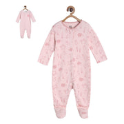 Pack of 2 sleepsuit - lavender for New Born