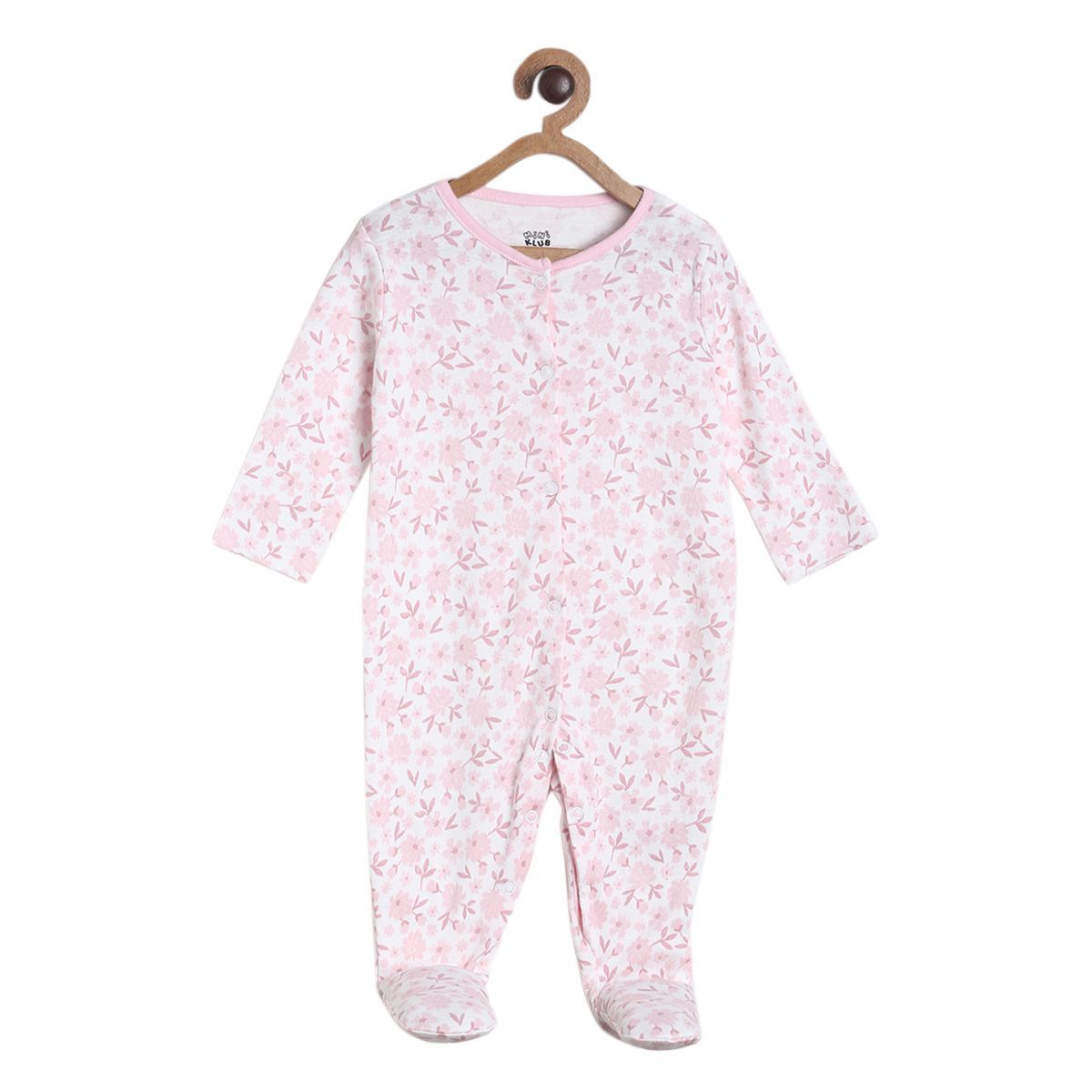 Pack of 2 sleepsuit - dark pink for New Born