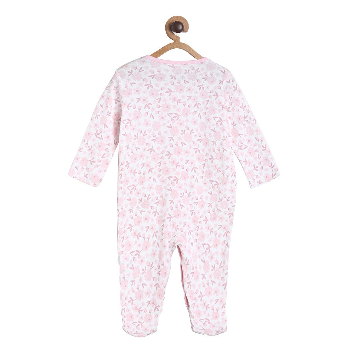 Pack of 2 sleepsuit - dark pink for New Born