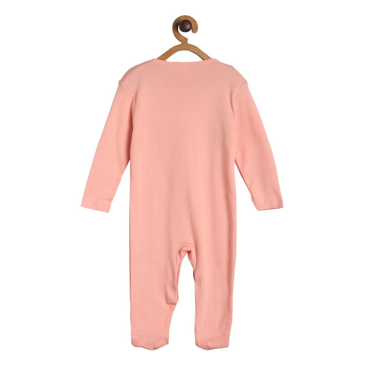 Pack of 2 sleepsuit - aqua and peach for 0-3 Months