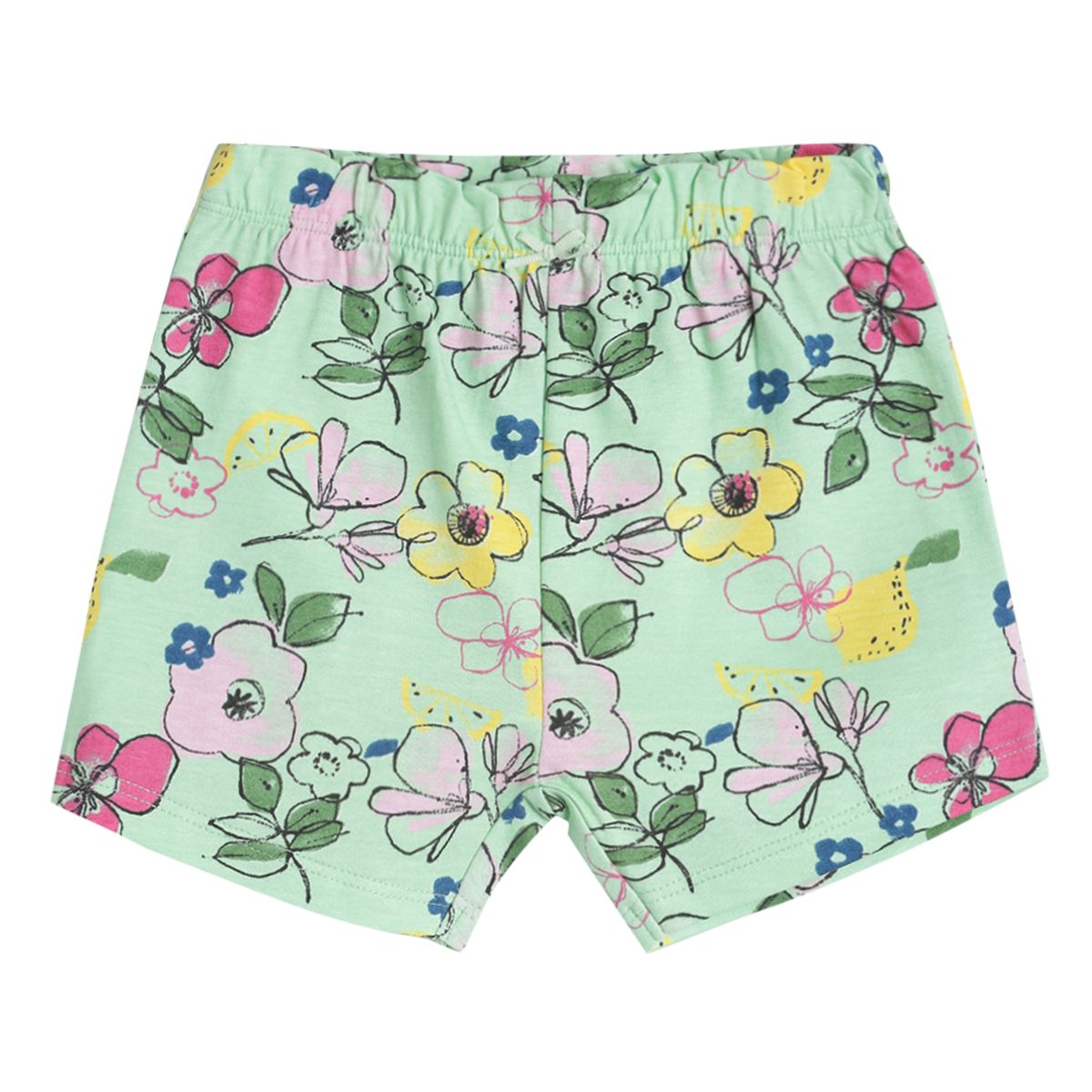 Pack of 3 shorts - light green for 0-3 Months
