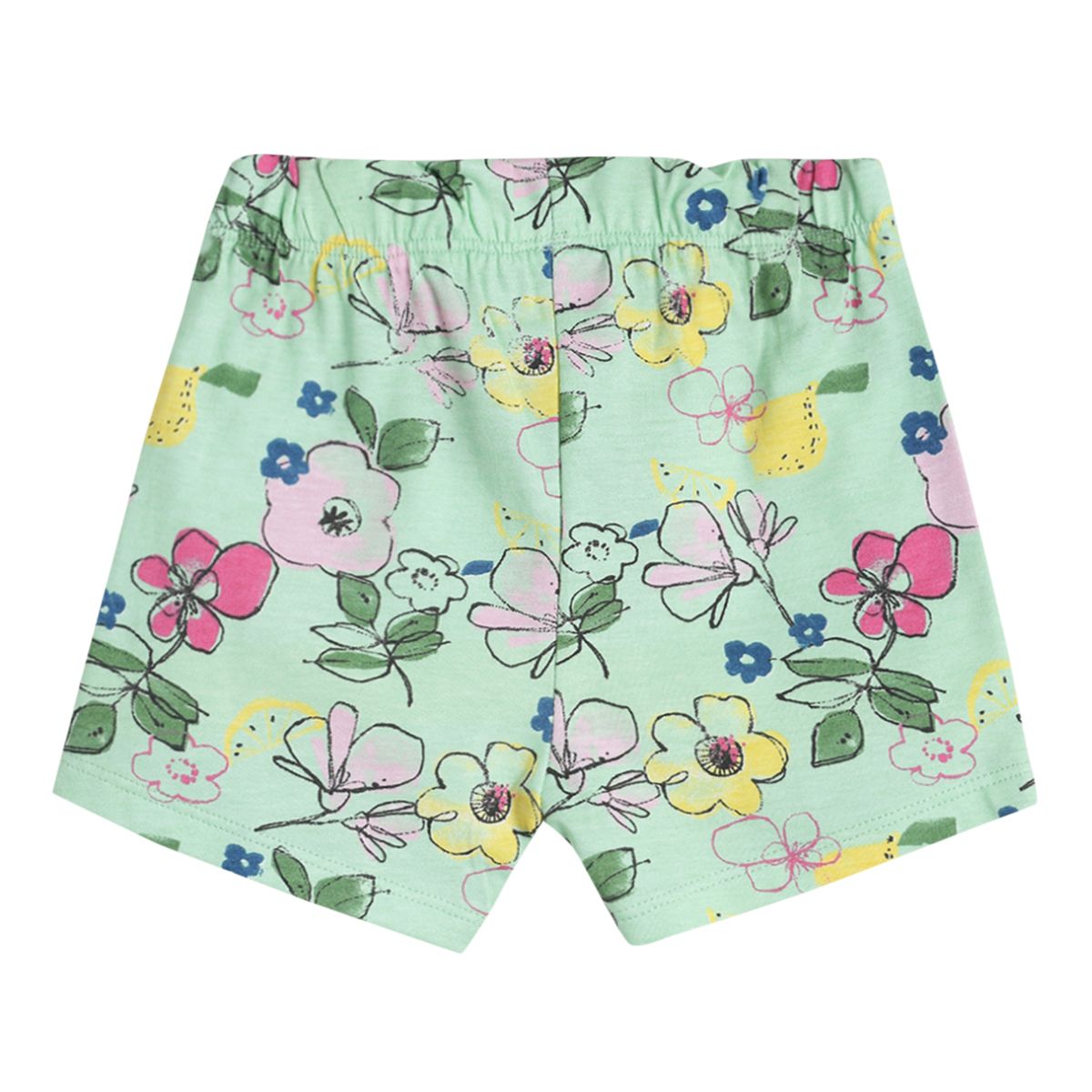 Pack of 3 shorts - light green for 0-3 Months