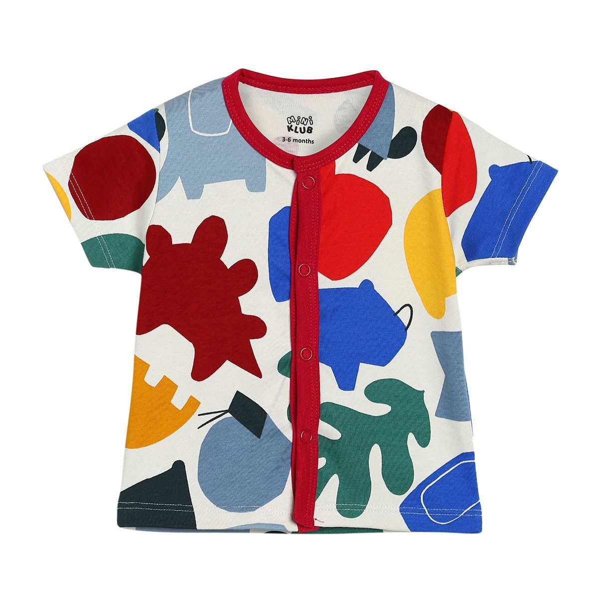 Unisex Printed and Solid Front Open Vests Pack of 3, Multicolour