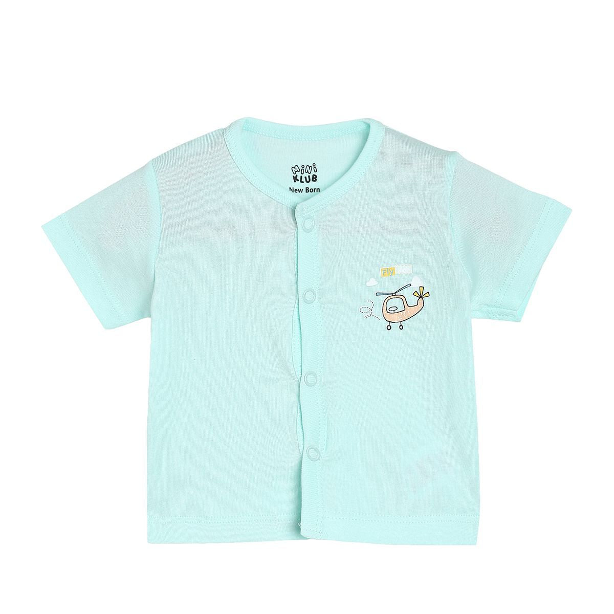 Unisex Printed and Solid Front Open Vests Pack of 3, Multicolour