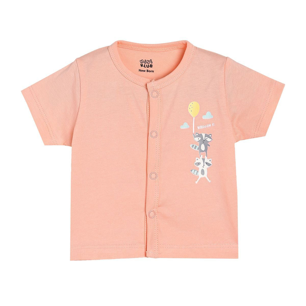 Unisex Printed and Solid Front Open Vests Pack of 3, Multicolour