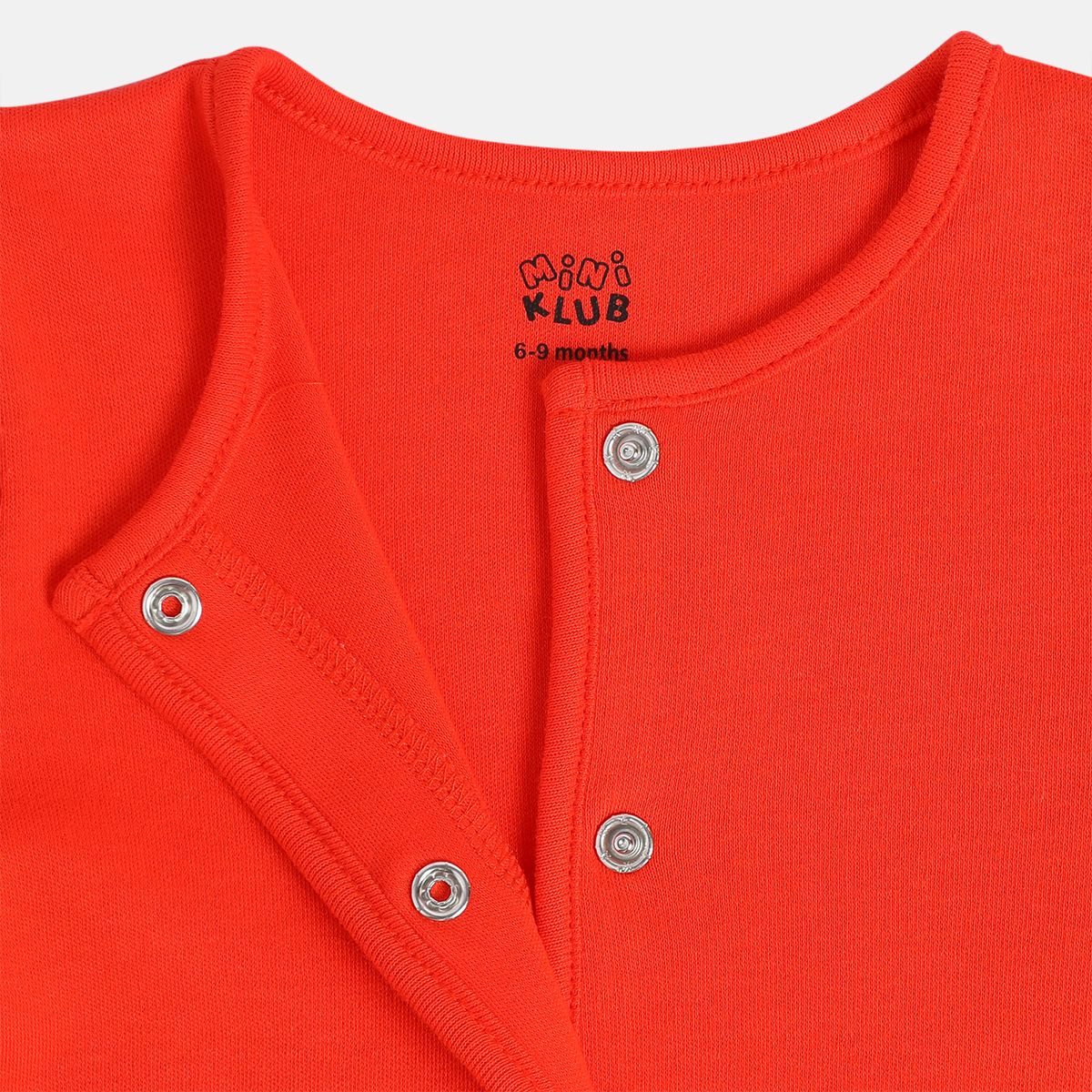 Girls Cotton Pack Of 2 Full Sleeves Animal Printed Front Open Vest - Red & White