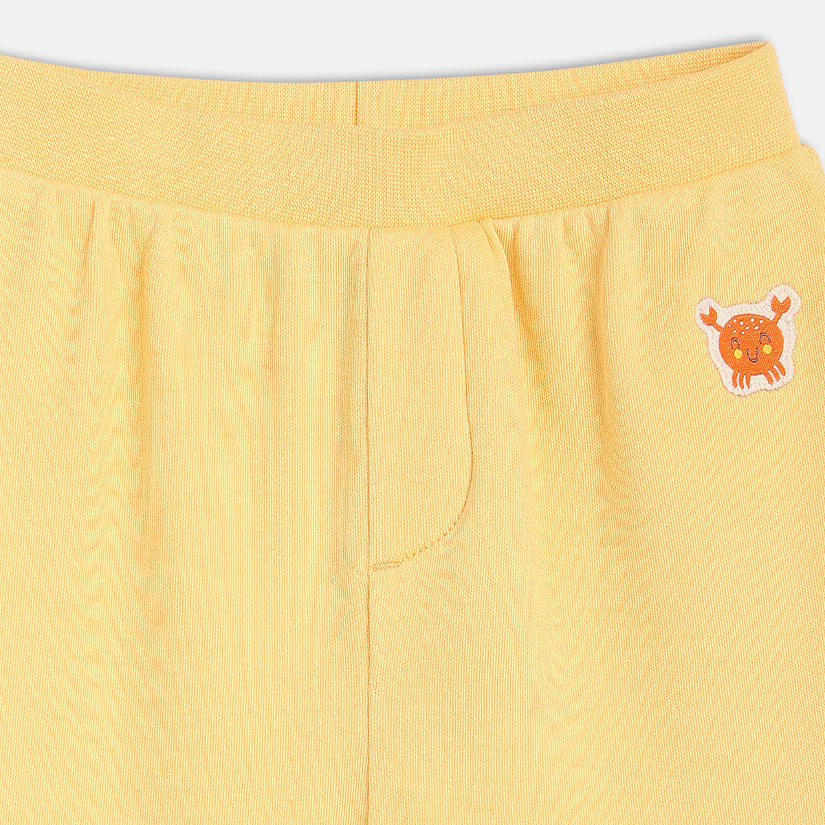 Boys Blue/Yellow Full Length Knit Bottom