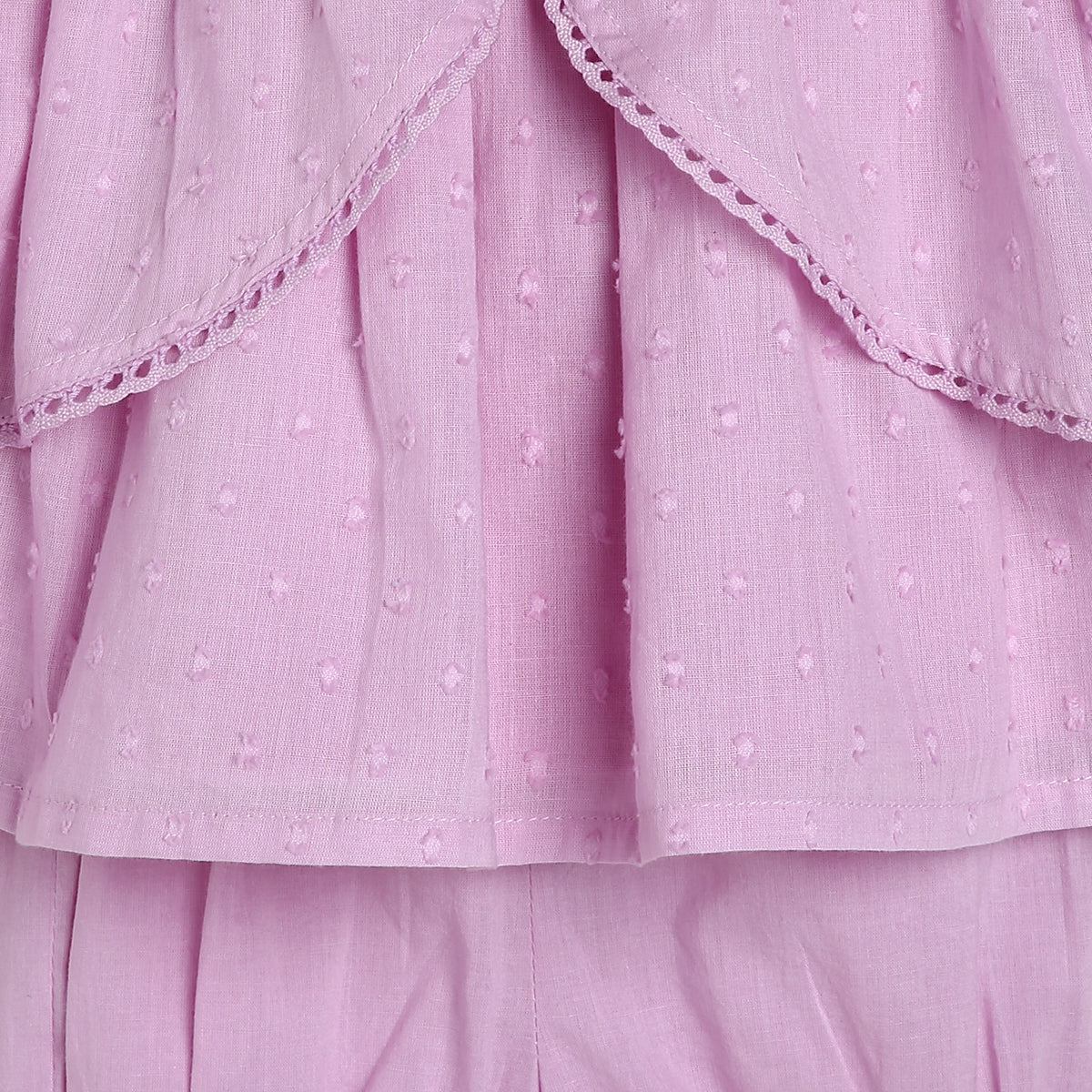 Girls Lilac Pack Of 2 Dress