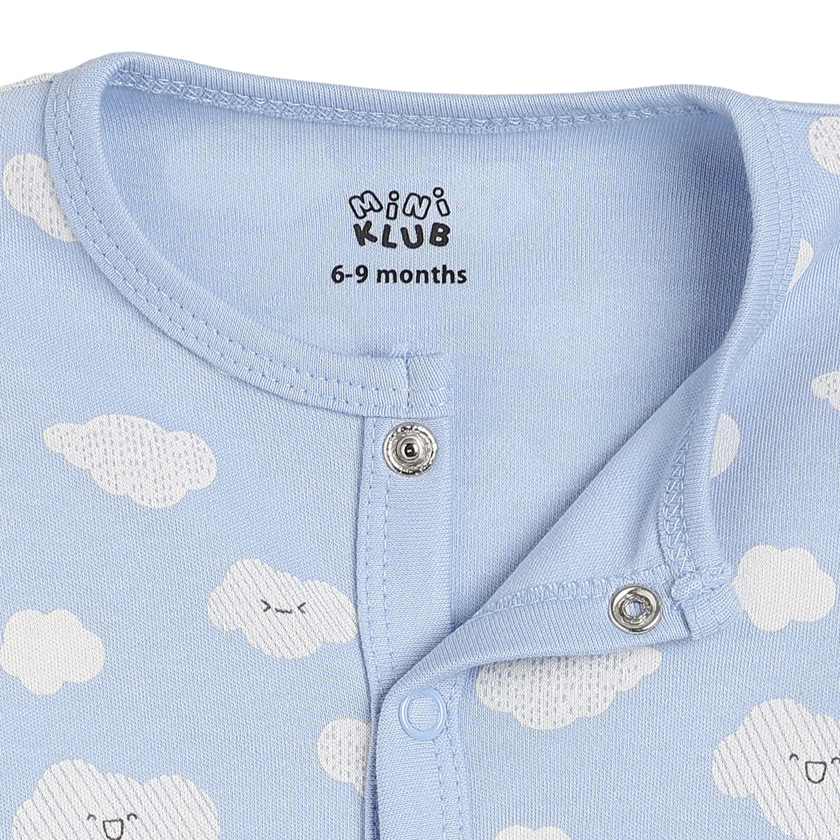 Baby Boys Blue and Cream Knit Front Open Vest Pack of 2 Casual Wear
