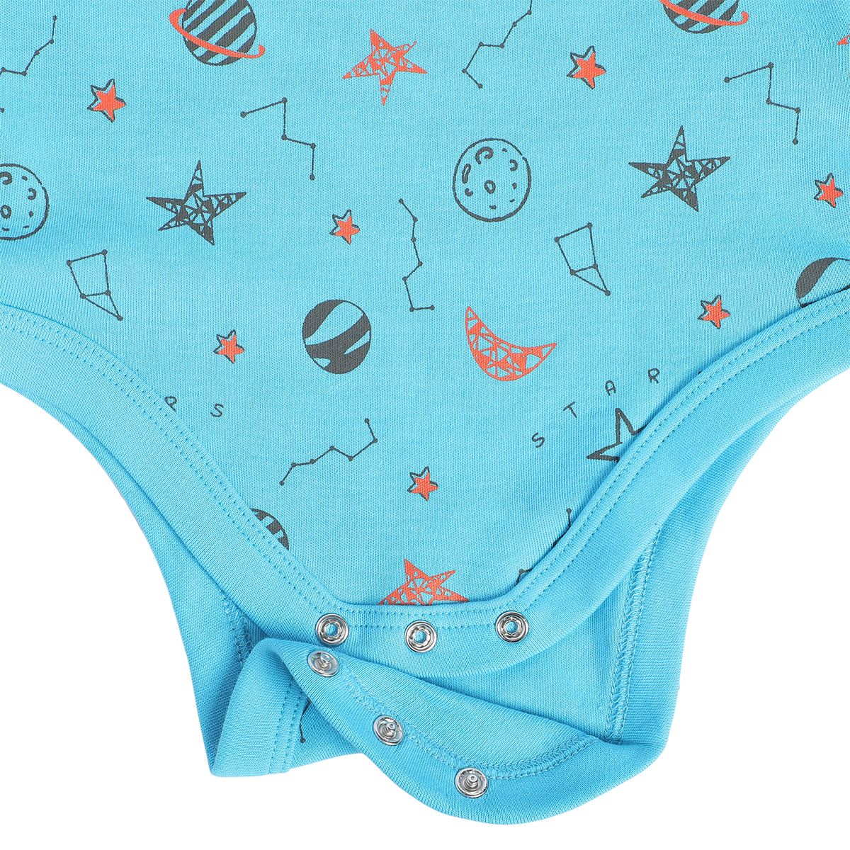 Boys Multicolor Pack Of 3 Body Suit