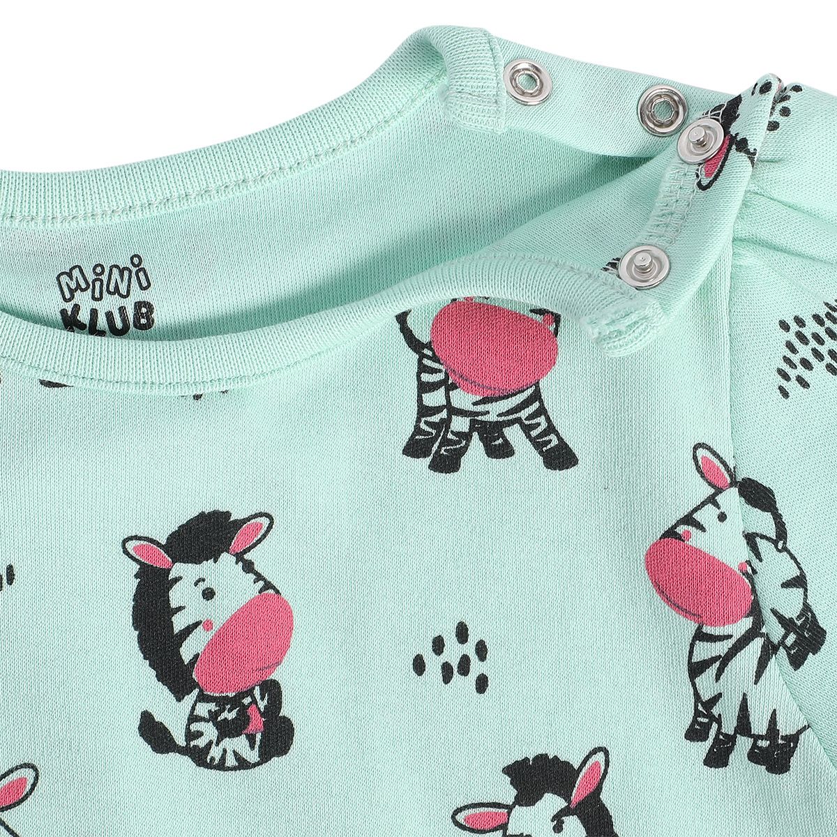 Girls Multicolor Pack Of 3 Body Suit
