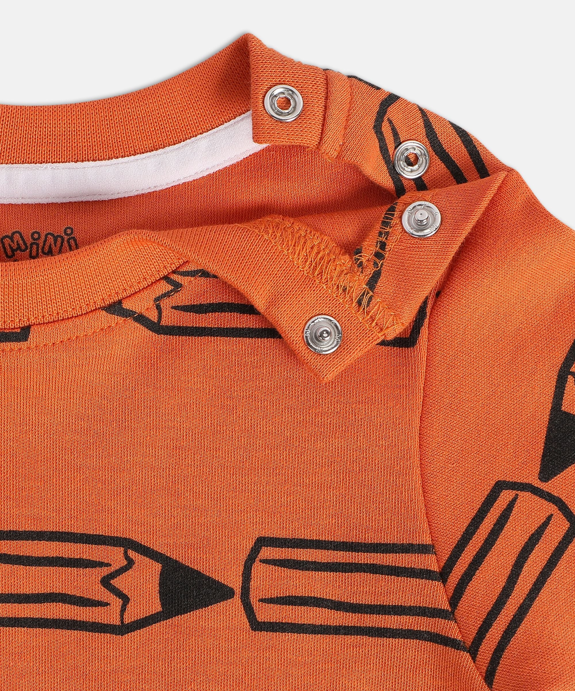 Boys Multicolor Pack Of 3 Body Suit