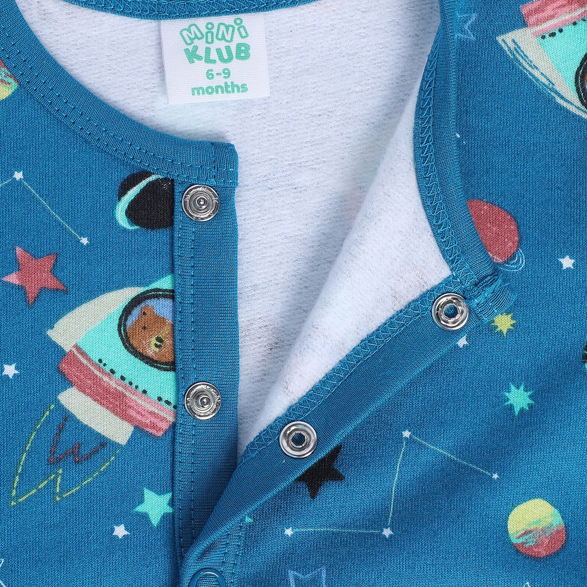 Boys Blue Front Open Vest