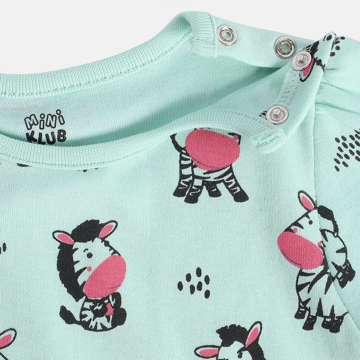 Girls Multicolor Pack Of 3 Body Suit