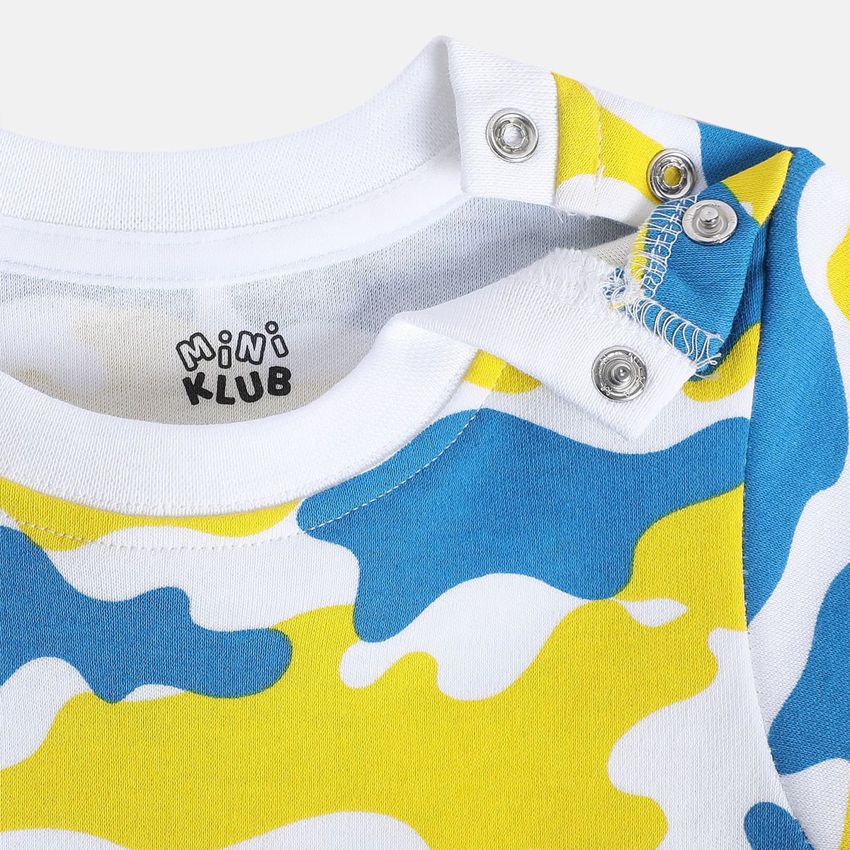 Boys Multicolor Pack Of 3 Body Suit