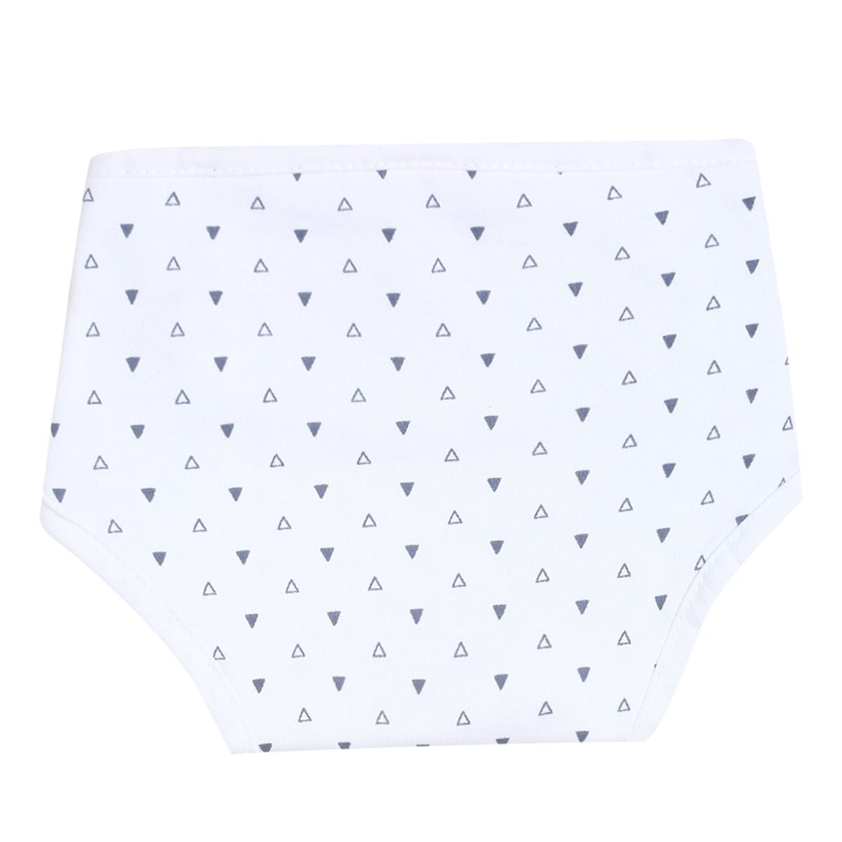 Unisex White Giraffe Print Reusable Cloth Diaper with Inserts