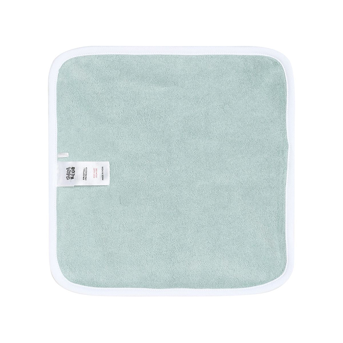 Baby Unisex Pink and Green Cotton Washcloths Pack of 4 Soft and Absorbent Bath Essentials
