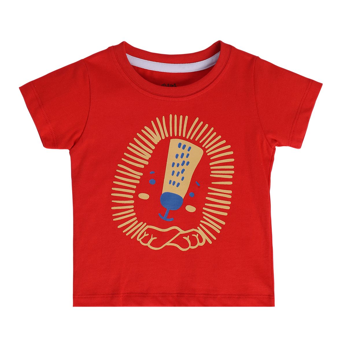 Boys Red Pack Of 1 T-Shirt