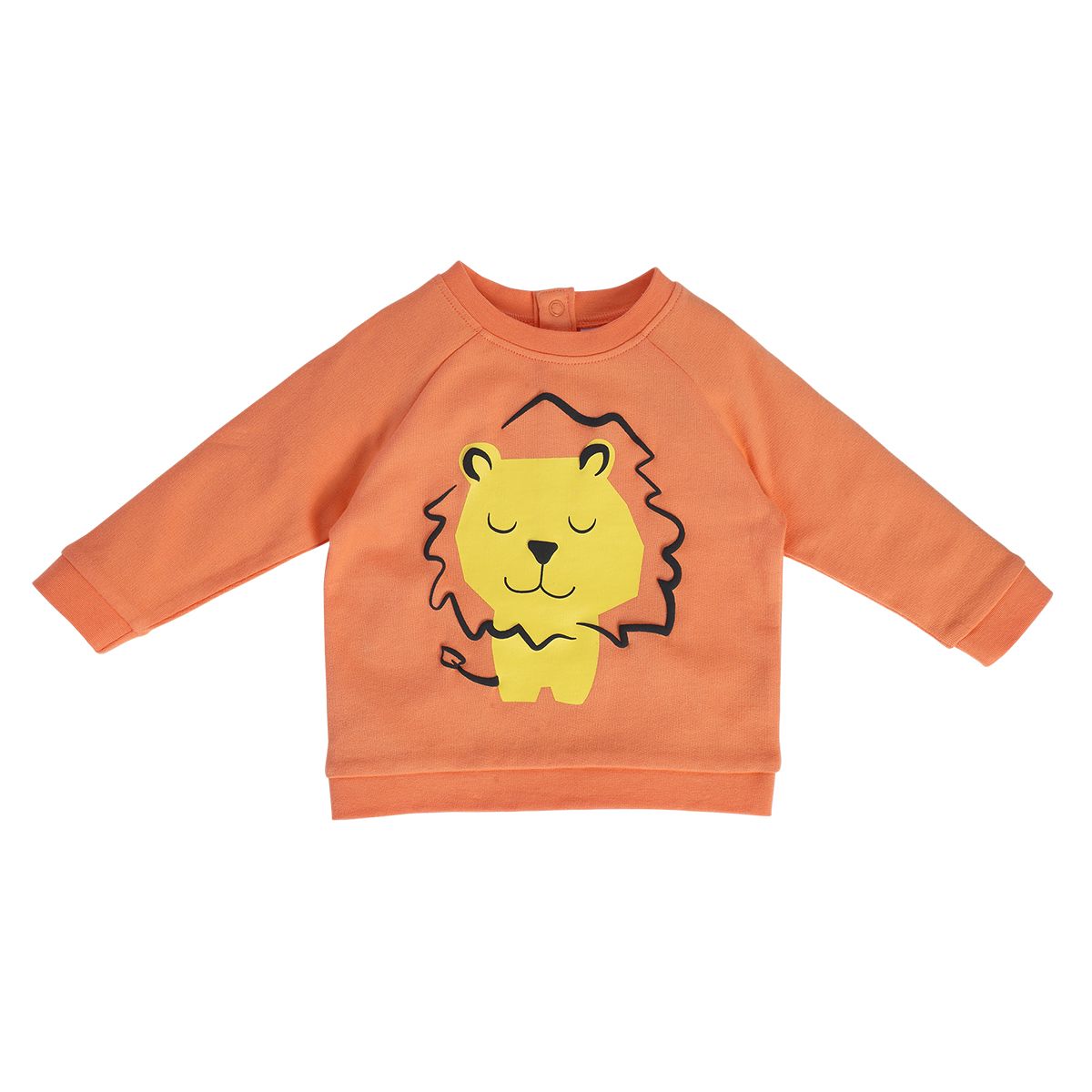 Boys Orange Pack Of 1 Sweat Shirt