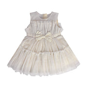 Girls White Pack Of 1 Dress