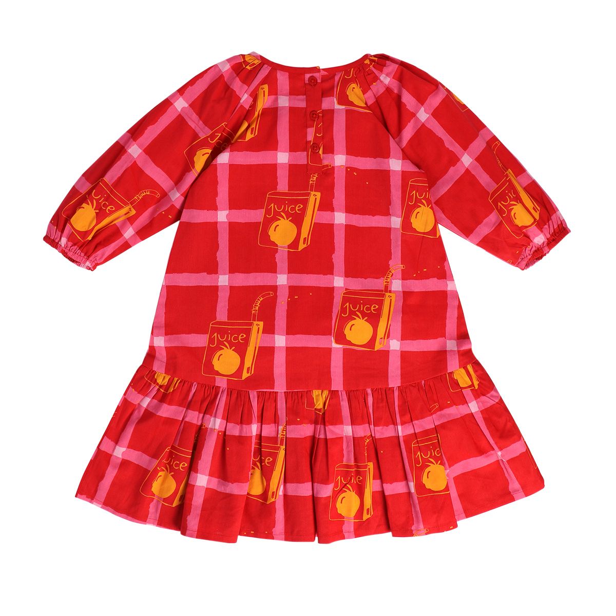 Girls Red Pack Of 1 Dress