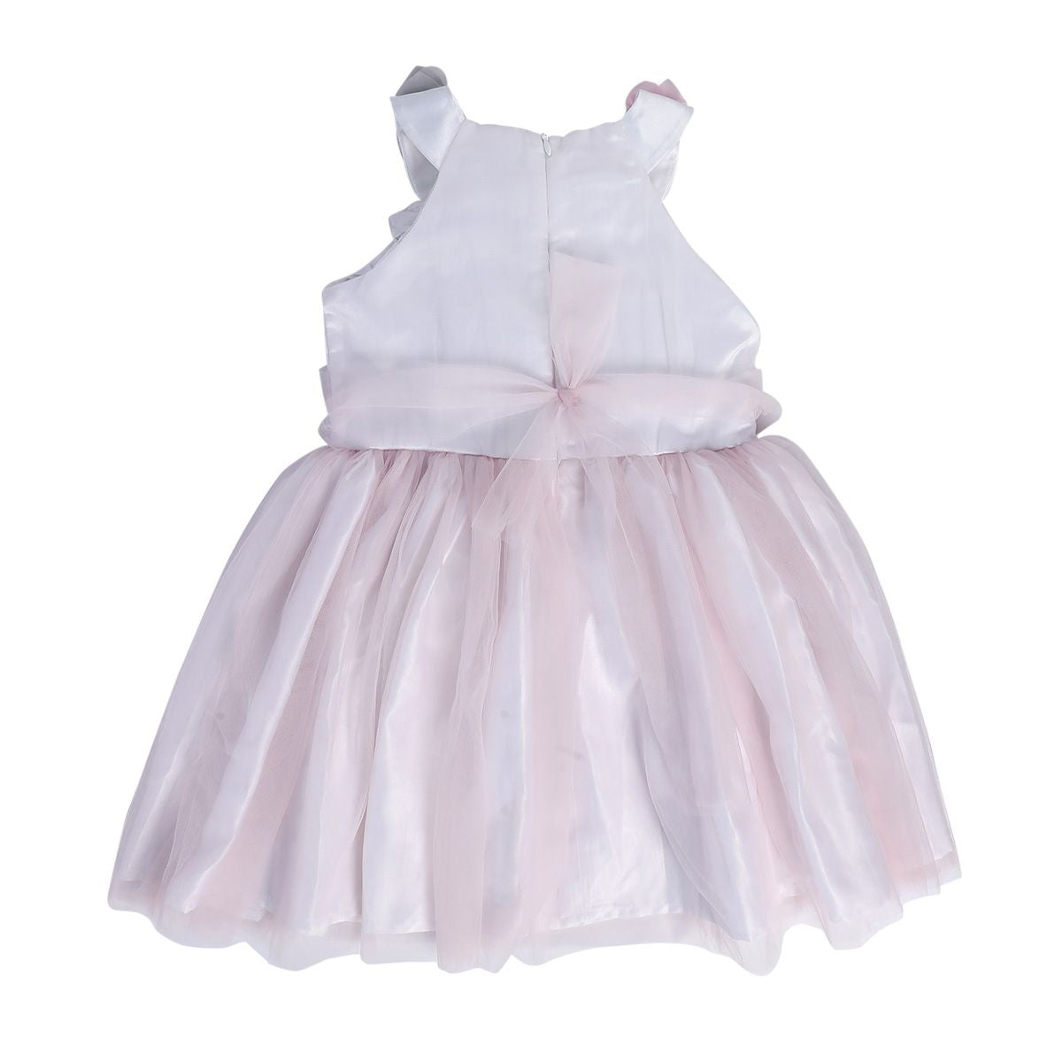 Girls White Pack Of 1 Dress