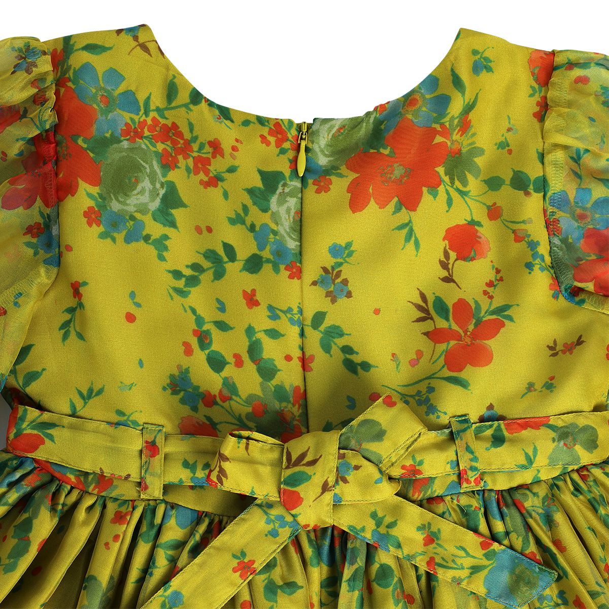 Girls Green Pack Of 1 Dress