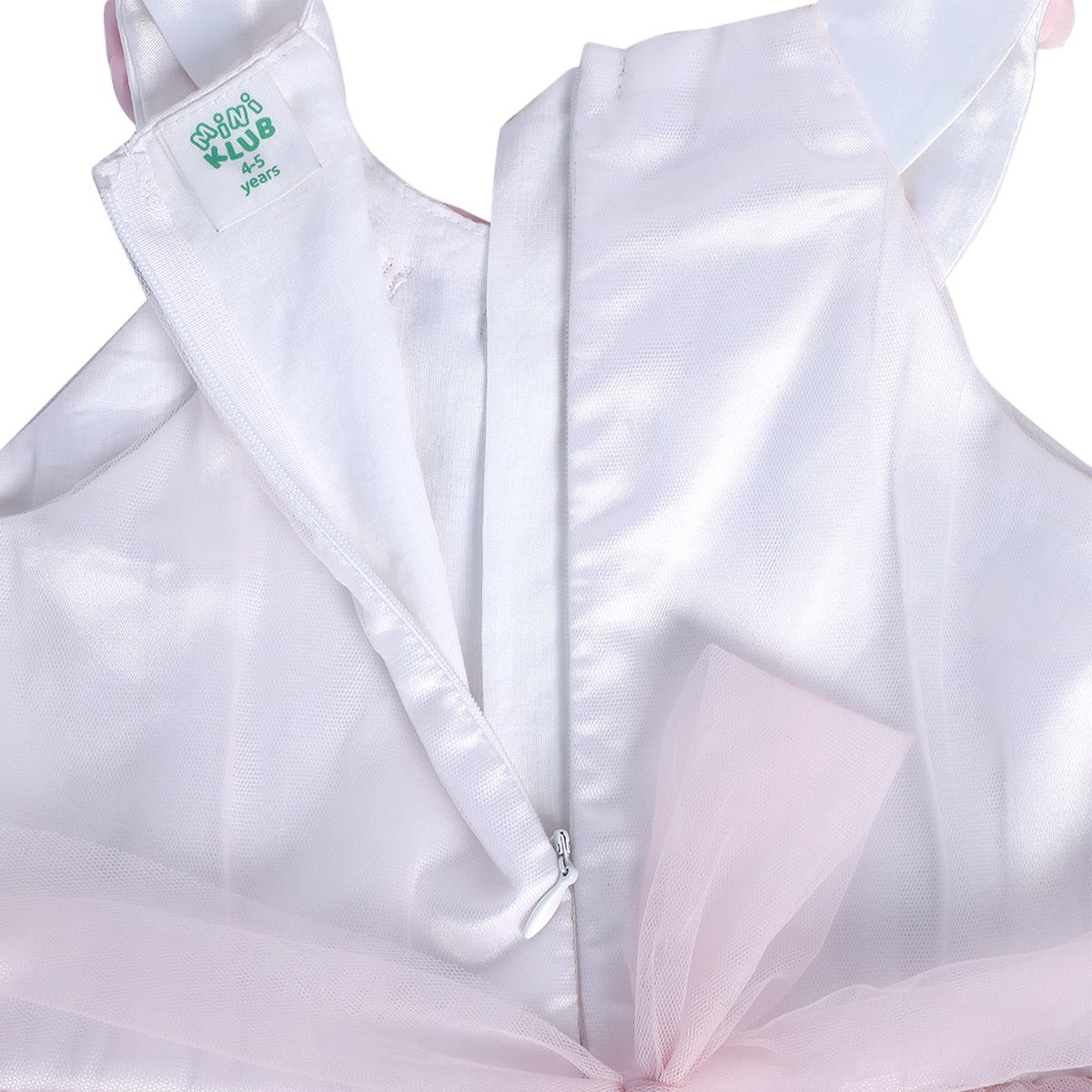 Girls White Pack Of 1 Dress