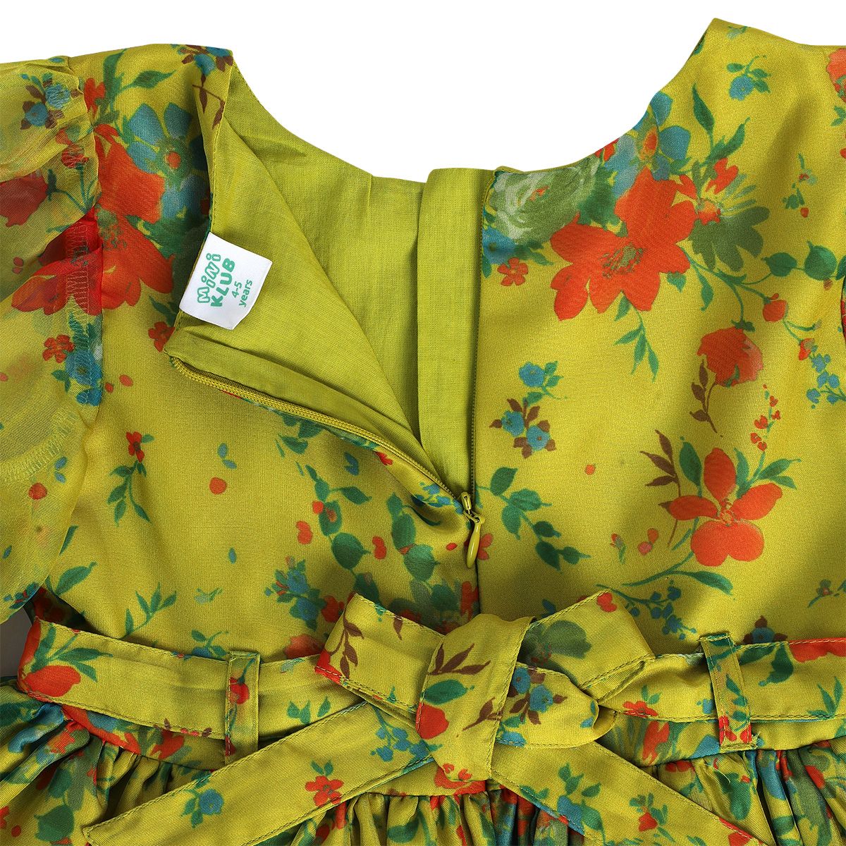 Girls Green Pack Of 1 Dress