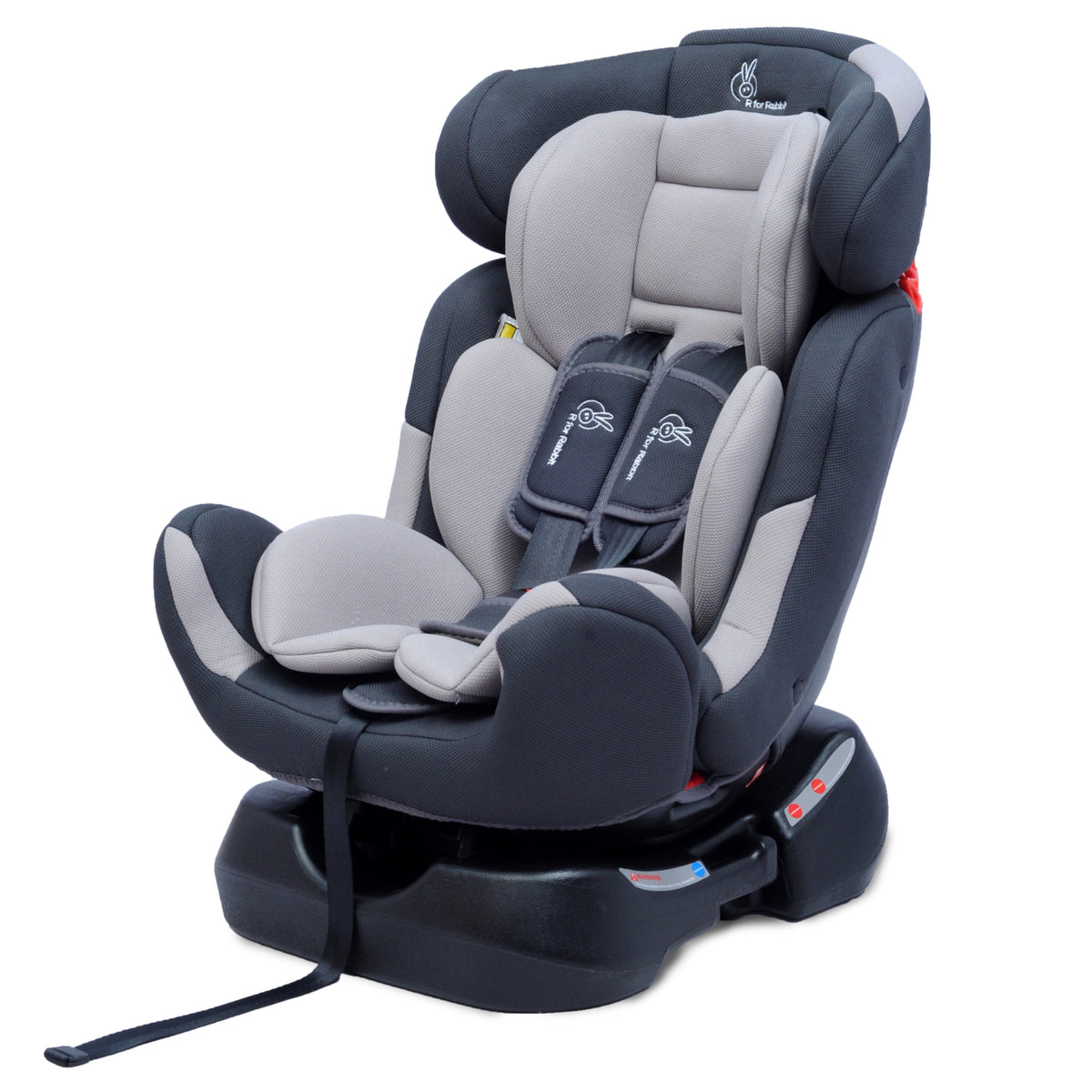 R for Rabbit Jack N Jill Grand Baby Car Seat Grey