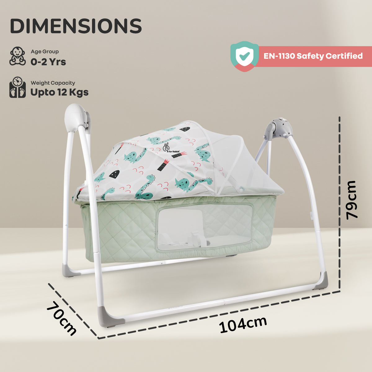 R for Rabbit Stylo Kitty Newborn Grooming Kit Peach