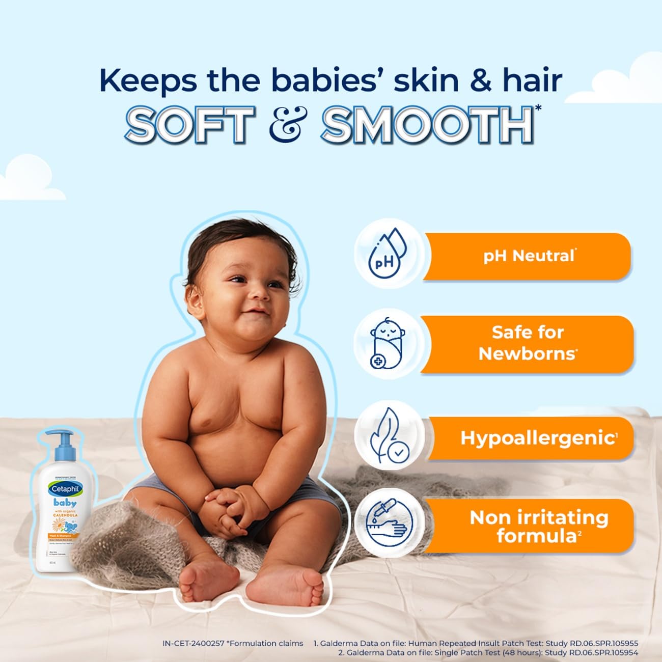 Cetaphil Baby Daily Lotion With Organic Calendula