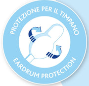 Chicco Baby Cotton Buds with Ear Protection Pack of 60 Biodegradable Baby Care Essentials