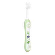 Chicco Baby Toothbrushes Pink and Green Pack of 2 Soft Bristles Oral Care Essentials