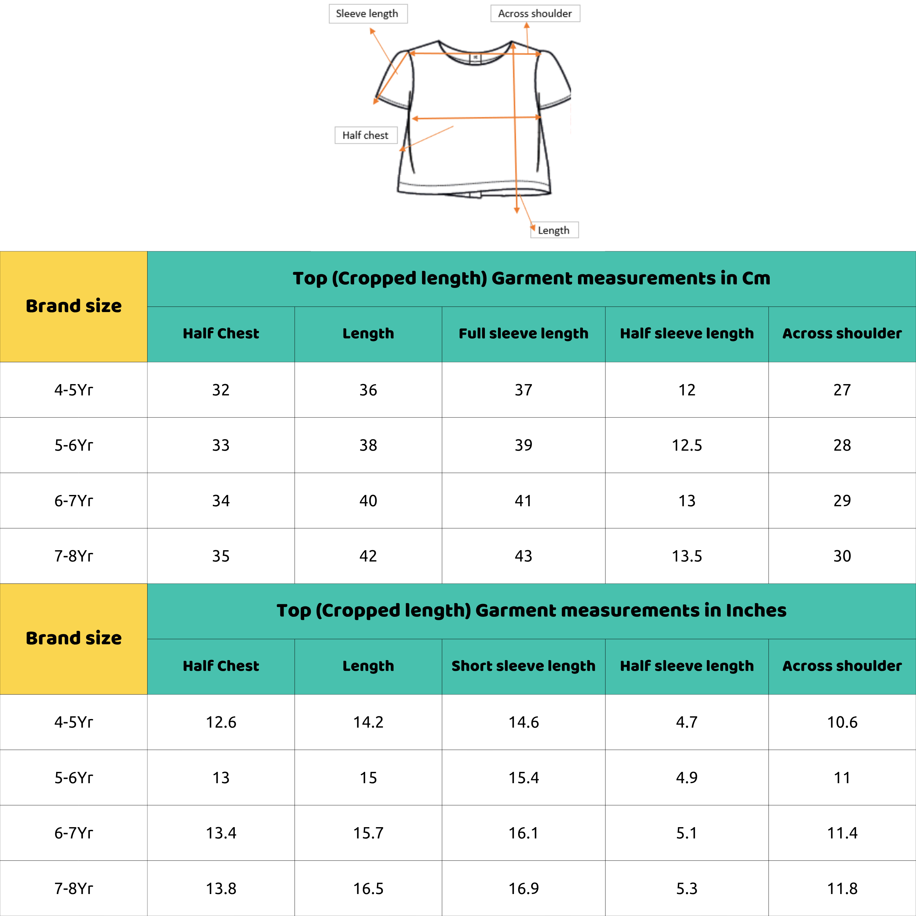 Girls Red Cotton Bow Detail T-Shirt Puff Sleeve Casual Wear