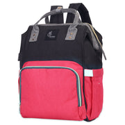 R for Rabbit Caramello Diaper Backpack Red Black