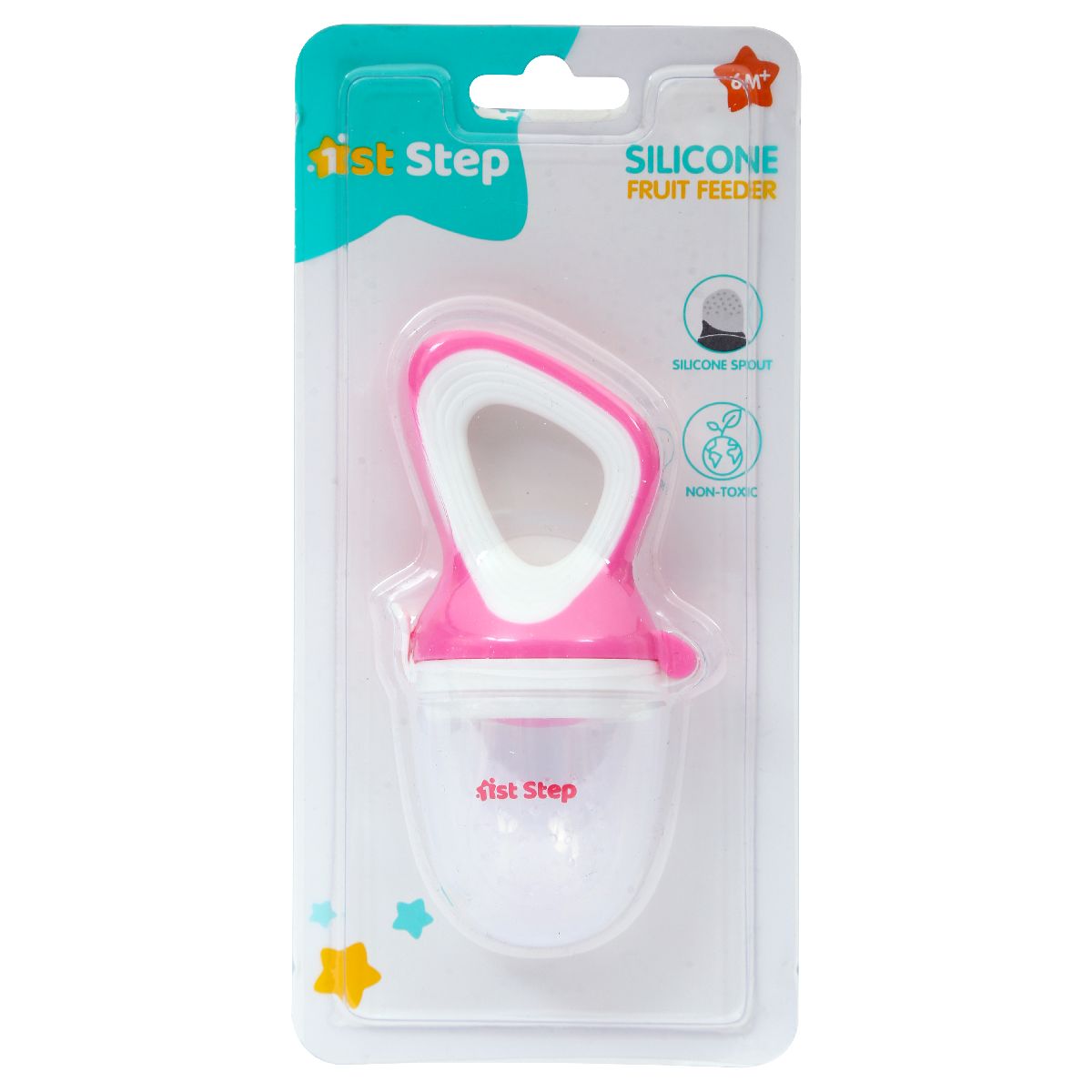 1st Step Silicone Fruit Sack - Pink