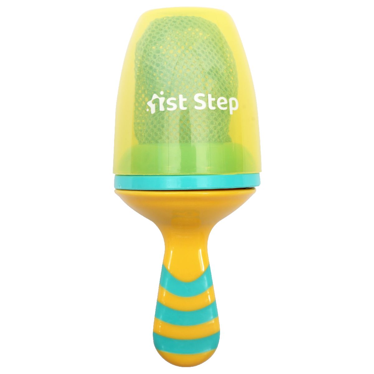 1st Step 2-In-1 Pop Fruit And Food Nibbler And Feeder - Yellow
