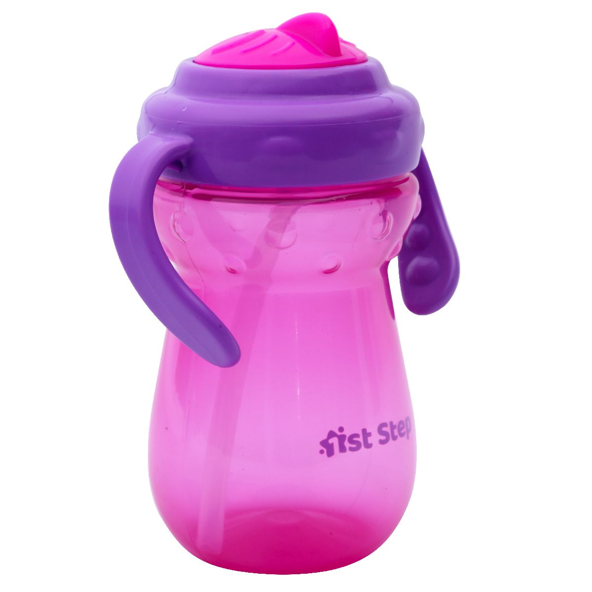 1st Step Twin Handle Sipper Cup With Straw - 360 ml