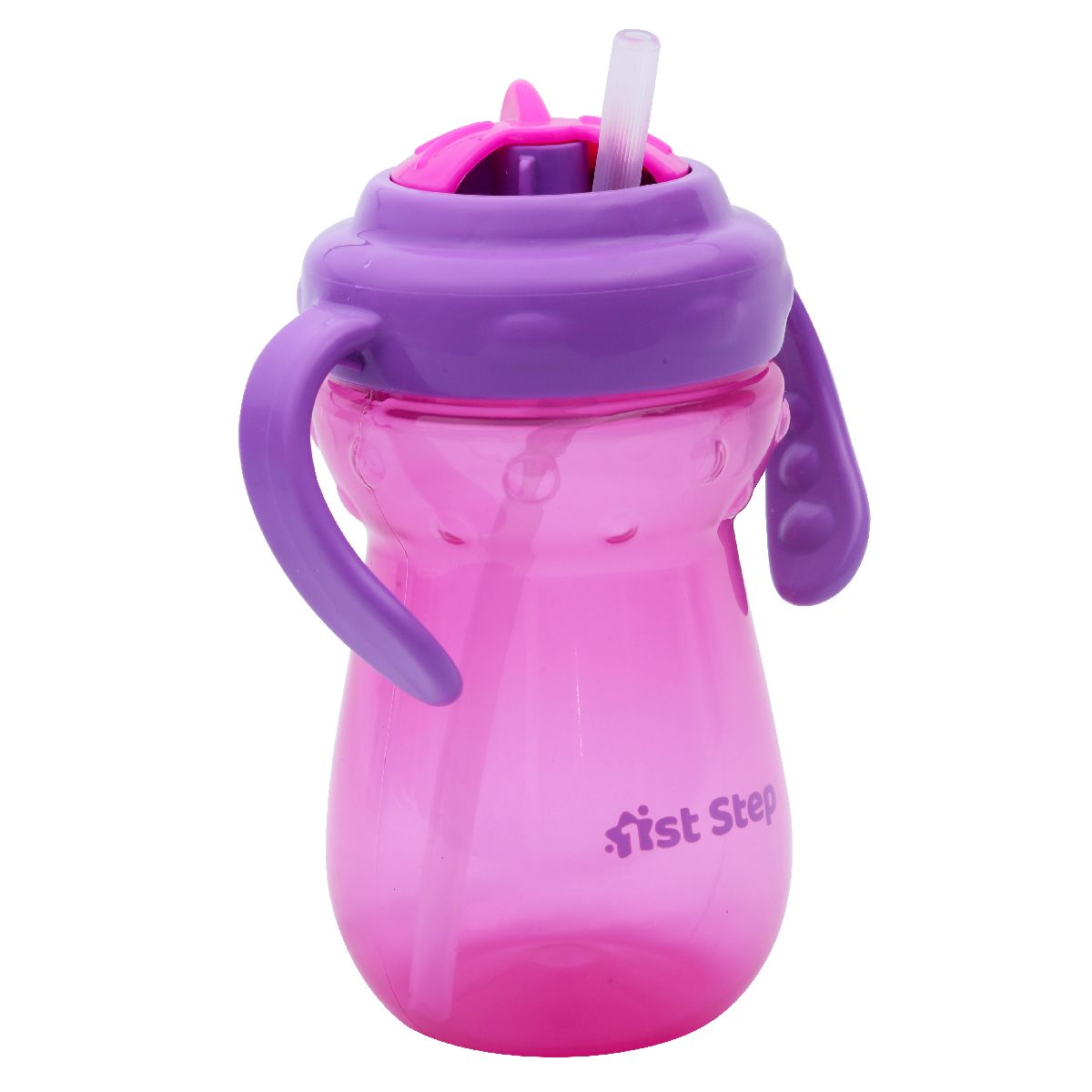 1st Step Twin Handle Sipper Cup With Straw - 360 ml