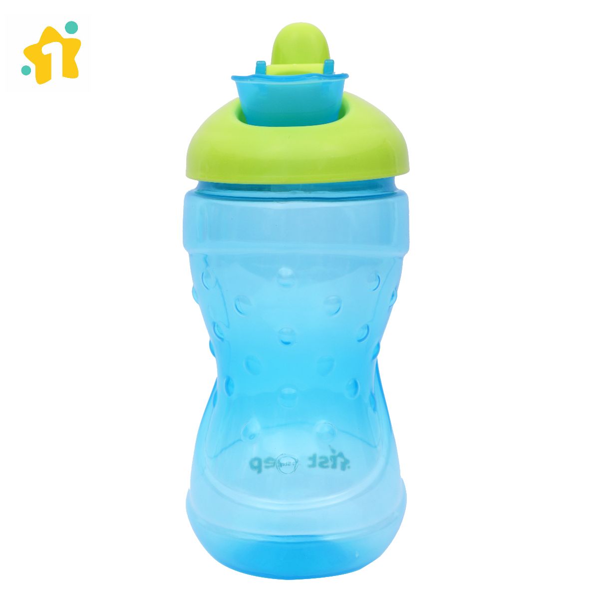 1st Step Hard Spout Grippy Cup Blue - 360 ml